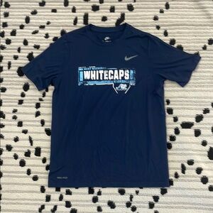 Nike Blue Whitecaps Baseball Tee